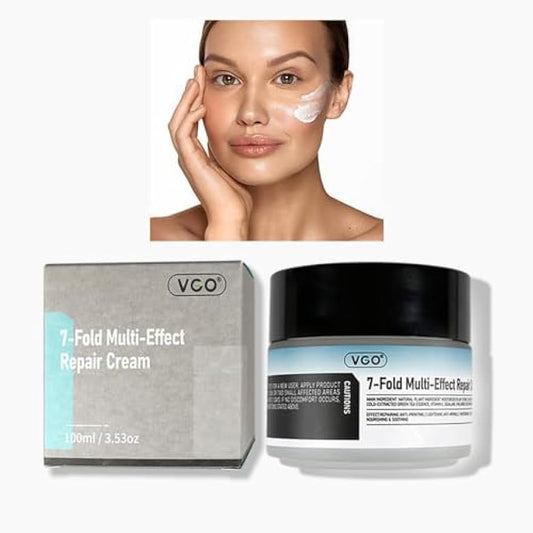 VGO Moisturizing Cream 7-Fold Multi-Effect Repair Cream Body and Face Moisturizer for Skin Daily Repair, Any skin type 100ml / 3.53oz