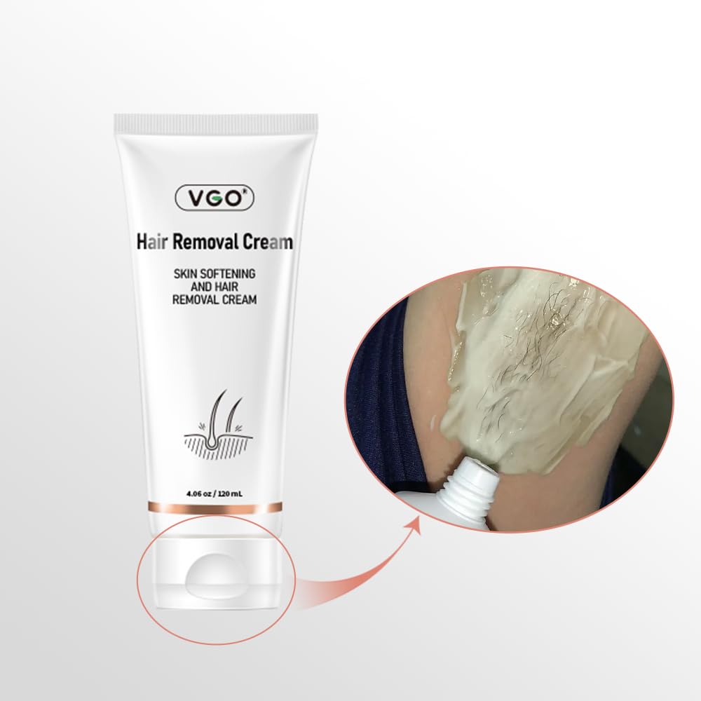 Hair Removal Cream for Women & Men Painless Bikini Hair Removal Gel Hair Removal Lotion for Unwanted Hair, All Skin Types 120ml / 4.06oz